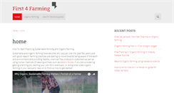Desktop Screenshot of first4farming.com